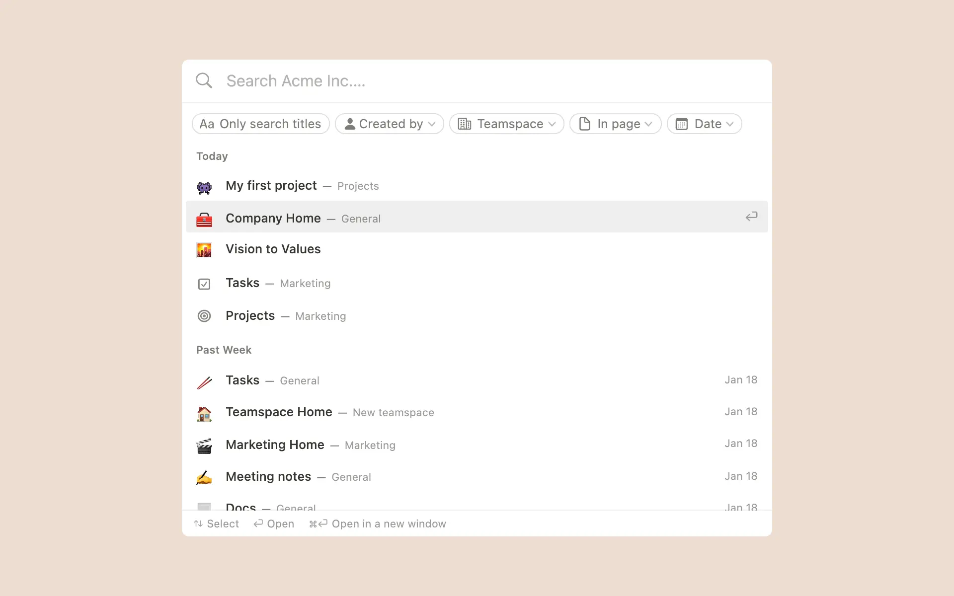 Searching with Quick Find - hero